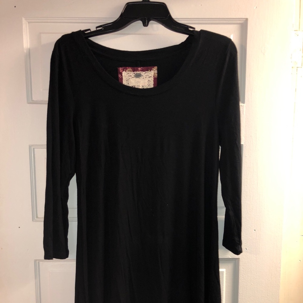 Cupio black stretchy dress